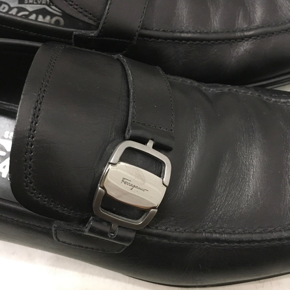 Salvatore Ferragamo Men’s Black Rain Lux Shoes main image 8